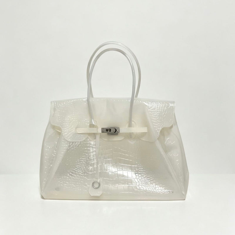 The Croc Firkin - White